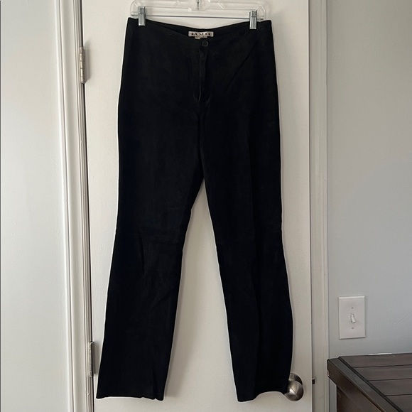 Pants - A.M.I Women’s Black‎ Leather Pants Size 8
